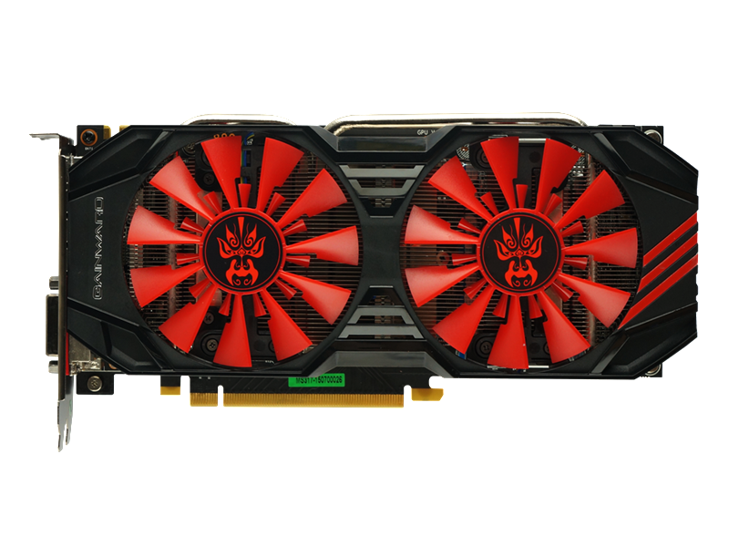 耕升GTX950关羽 正面