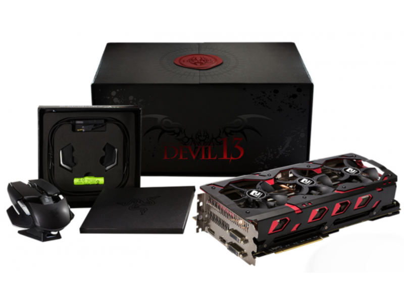 迪兰Radeon R9 390 X2 Devil 13配盒图