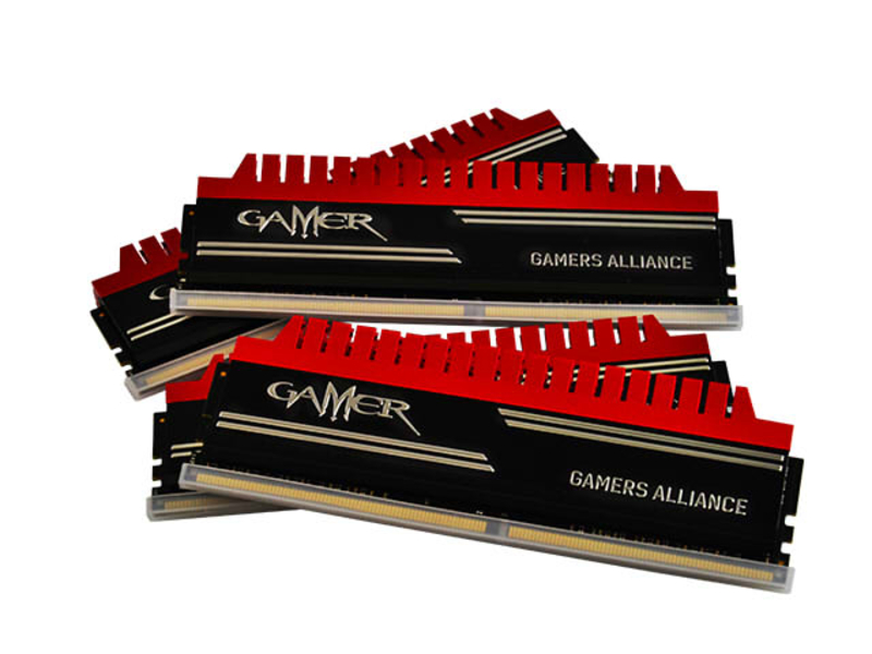 影驰GAMER DDR4-2400 4GB*4(GAM4BXLBS240016JE164C) 主图