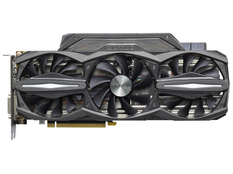 索泰GTX980Ti-6GD5 至尊正面