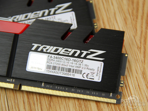 芝奇Trident Z DDR4 3400 16G