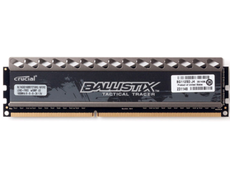 Crucial英睿达镁光 Ballistix铂胜智能系列 DDR3 1600 4G