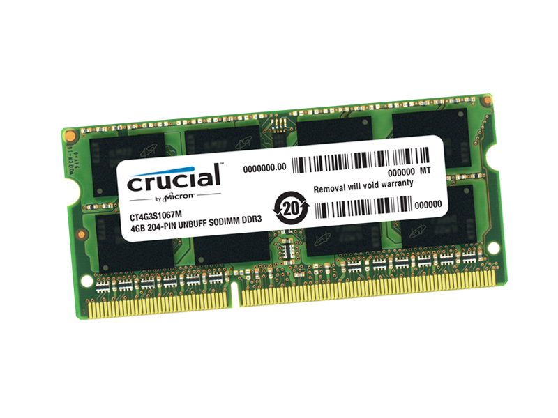 Crucial英睿达 DDR3 1066 4GB Mac笔记本内存条 PC3-8500 图片