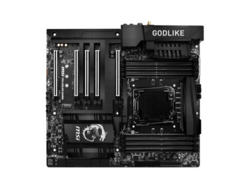 微星X99A Godlike Gaming CARBON 正面