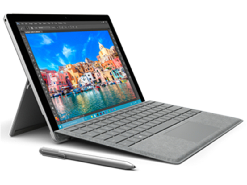 微软Surface Pro 4专业键盘盖 Alcantara 特制版 灰色主图2