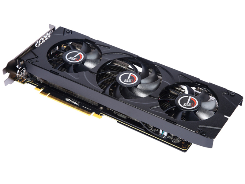 精影GTX980 4GD5终极玩家45度正面