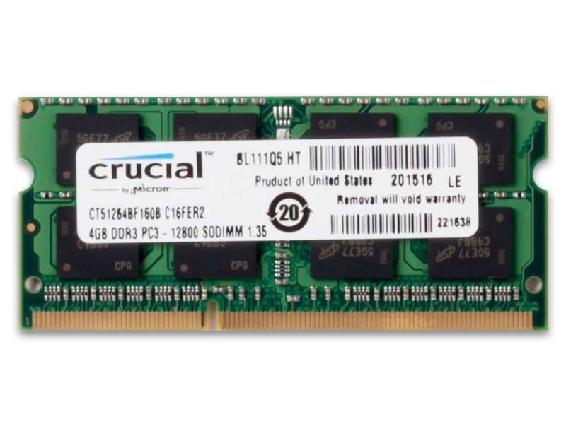Crucial英睿达 DDR3 1333 4GB*2 Mac笔记本内存条 PC3-10600 图片
