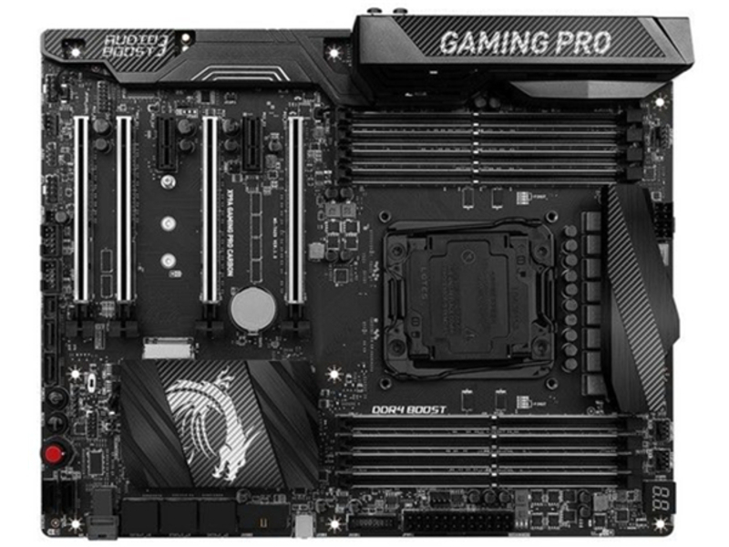 微星X99A Gaming Pro Carbon 正面