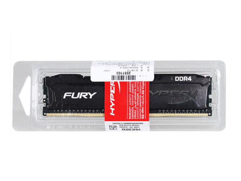 金士顿骇客神条Fury系列 DDR4 2400 4G