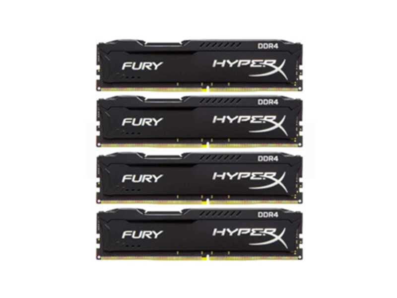 金士顿Fury DDR4 2400 64G (16GB×4)