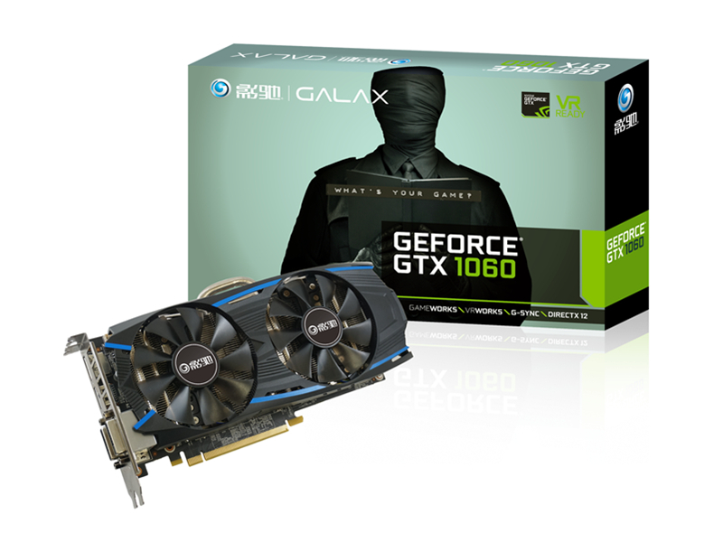 影驰GTX 1060 大将