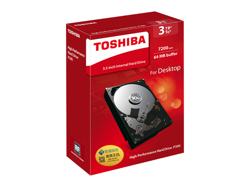 东芝P300系列 3TB SATA3 64M