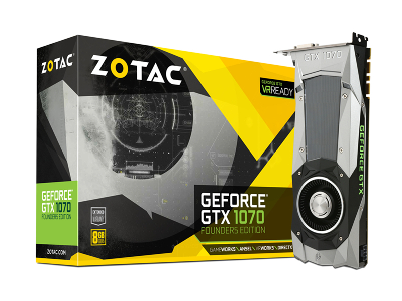 索泰GTX 1070 Founders Edition