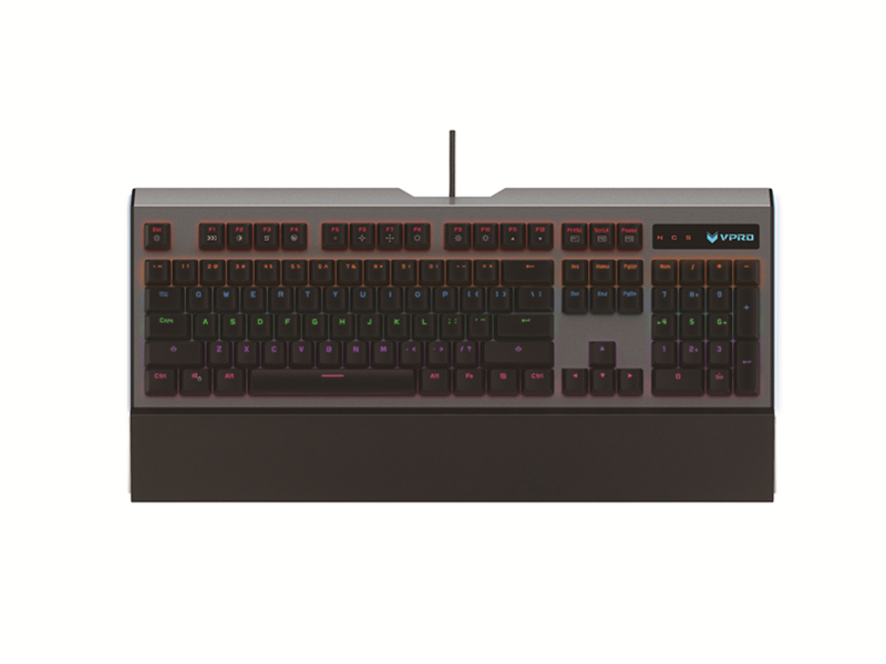 雷柏V700L网吧版混彩背光游戏机械键盘 主图