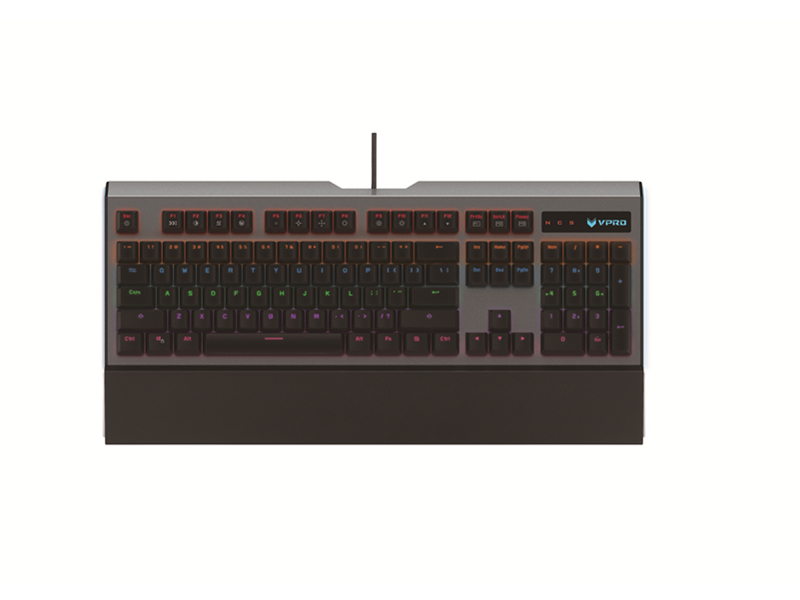 雷柏V700L混彩背光游戏机械键盘 主图