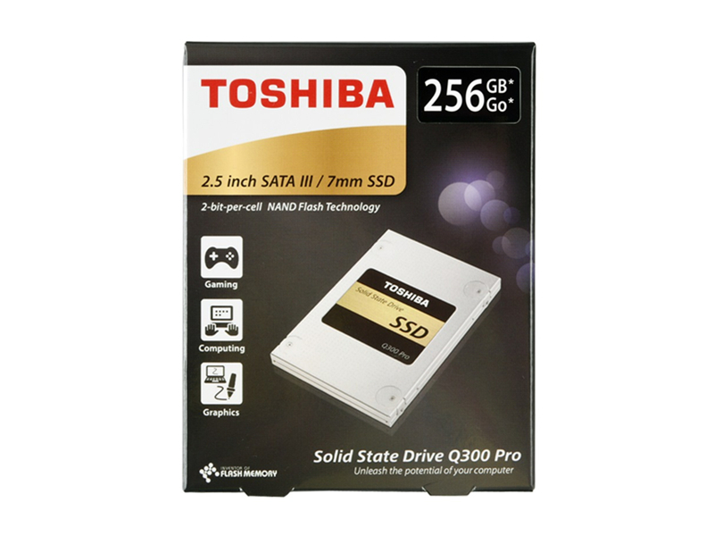 东芝Q300 Pro系列 256G SATA3配盒图