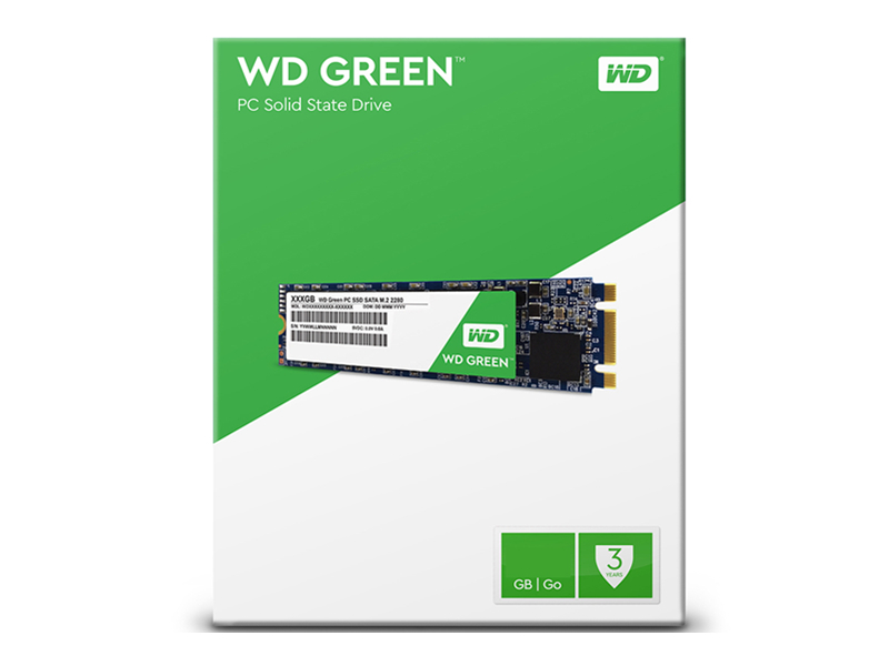 西部数据WD GREEN 120GB M.2 SSD