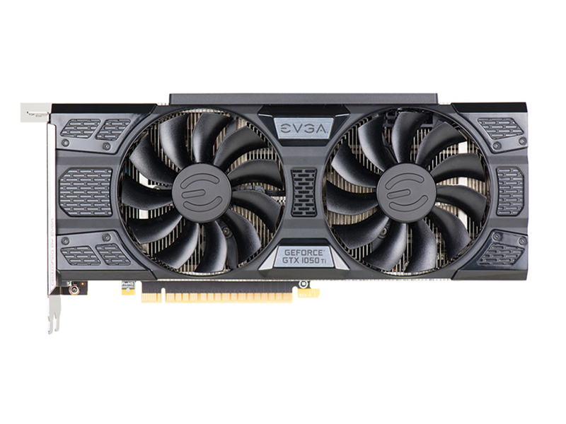 EVGA GTX 1050 Ti FTW DT GAMING ACX 3.0 正面