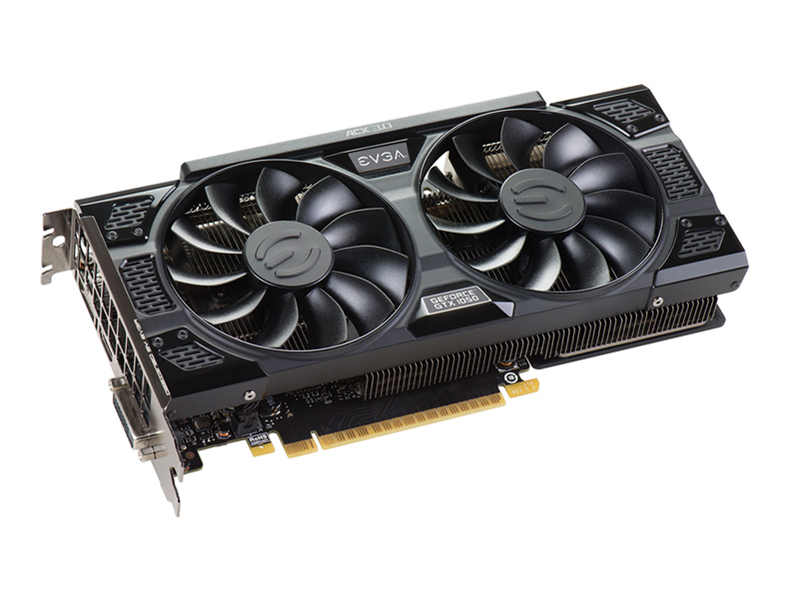 EVGA GTX 1050 SSC GAMING ACX 3.045度正面