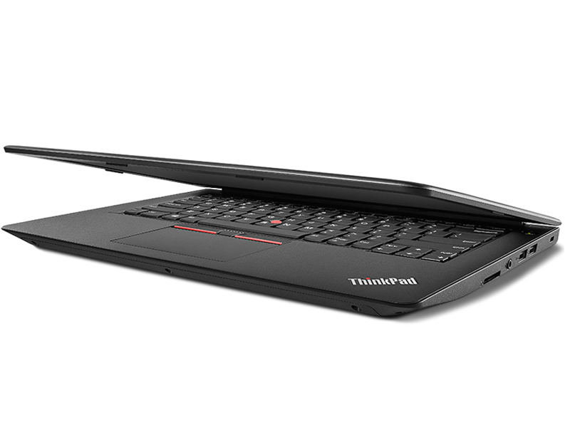 联想ThinkPad E470C 20H3A004CD背面斜视