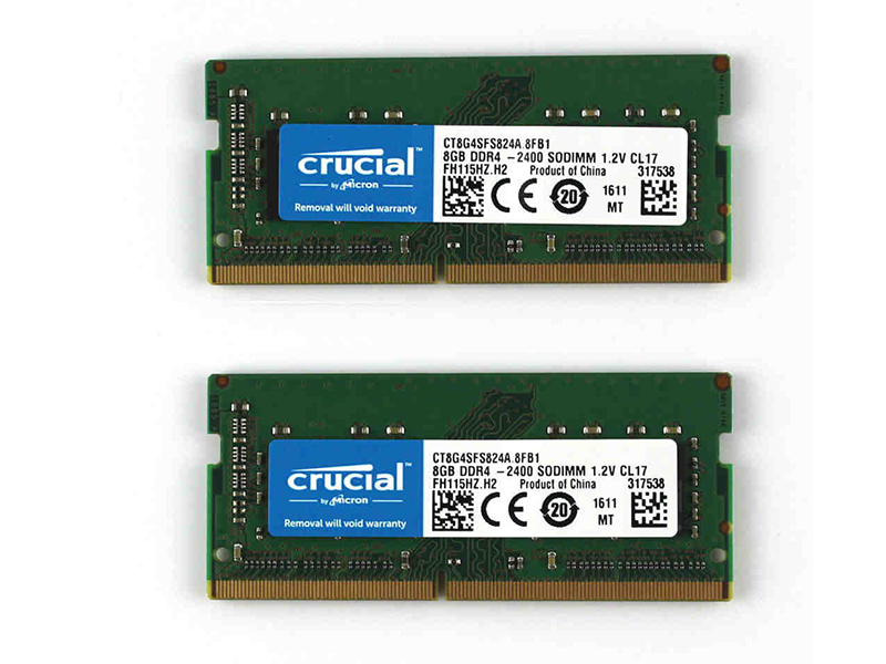 Crucial英睿达镁光DDR4 2400 8G两条装 笔记本电脑四代内存条 图片