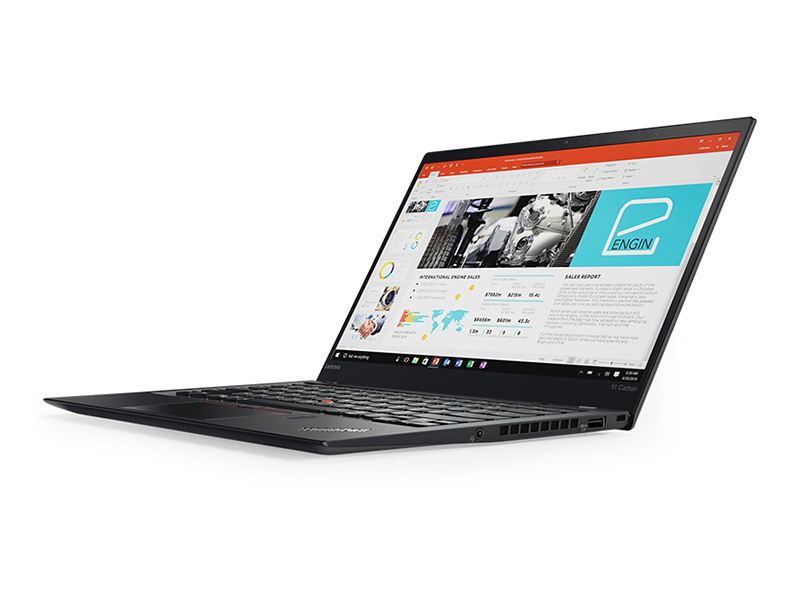 联想ThinkPad X1 Carbon 2017(20HR000DUS) 前视