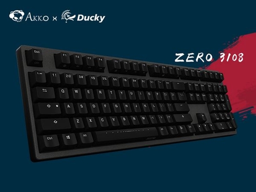 Akko X Ducky Zero 3108机械键盘