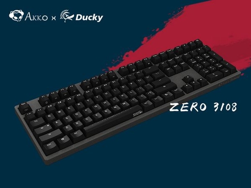 Akko X Ducky Zero 3108机械键盘