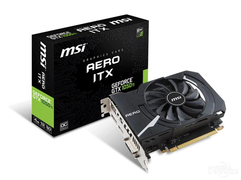 ΢GTX 1050 Ti AERO ITX 4G OCͼ