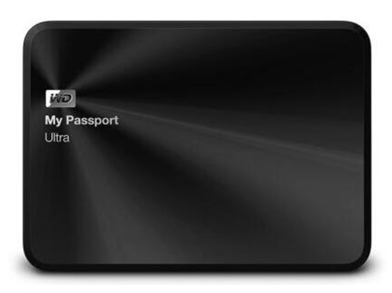 西部数据My Passport Ultra 2TB WDBEZW0020BBK-CESN 正面