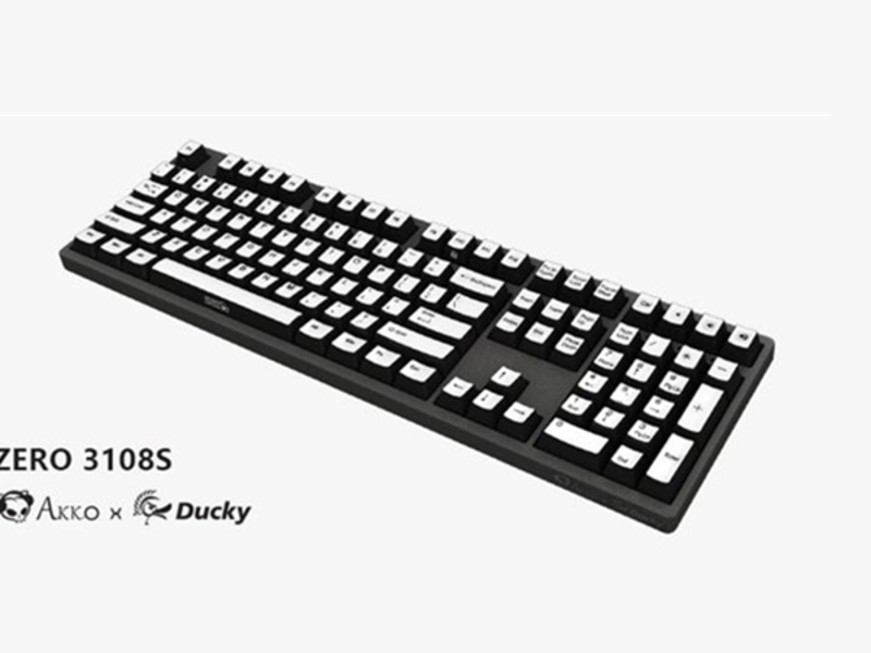 Akko X Ducky Zero 3108S机械键盘