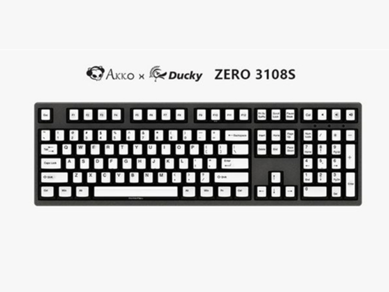 Akko X Ducky Zero 3108S机械键盘 主图
