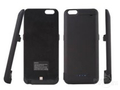 现代演绎6B02 10000毫安移动电源 iPhone6plus背夹电池手机充电宝 黑色 潮流翻盖版