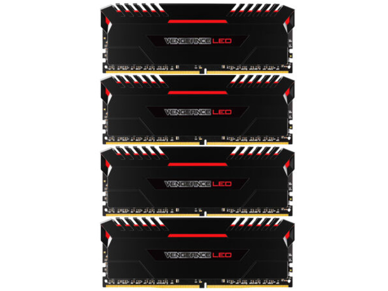 海盗船 复仇者LED灯条 DDR4 3200 64GB(16G×4) 主图