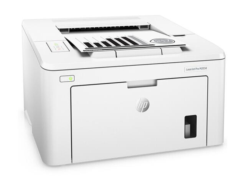 惠普LaserJet Pro M203d前视