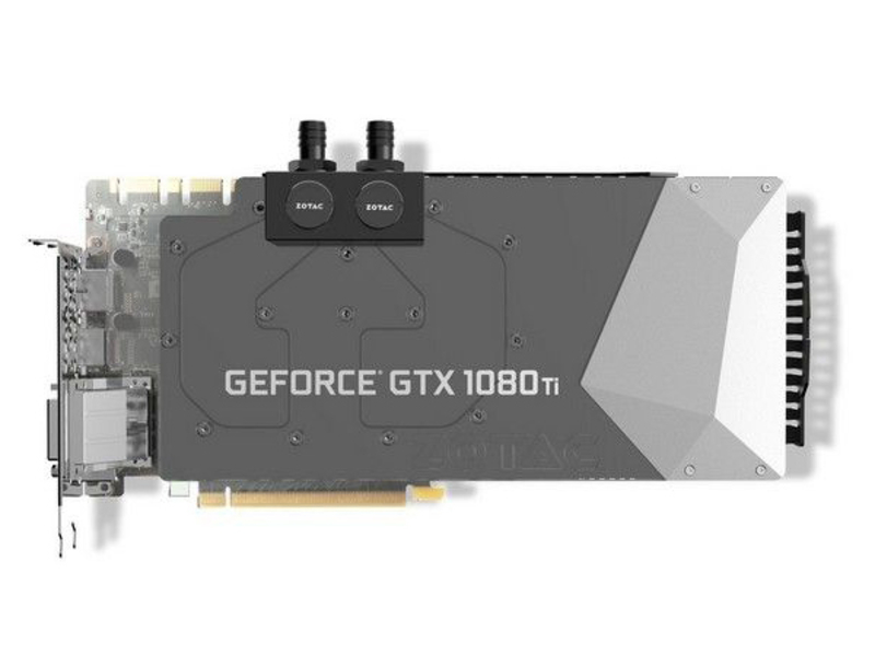 索泰GTX 1080 Ti Arctic Storm 正面