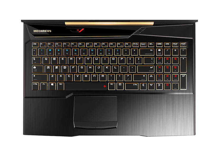 机械革命 深海泰坦X7Ti土豪金版键盘