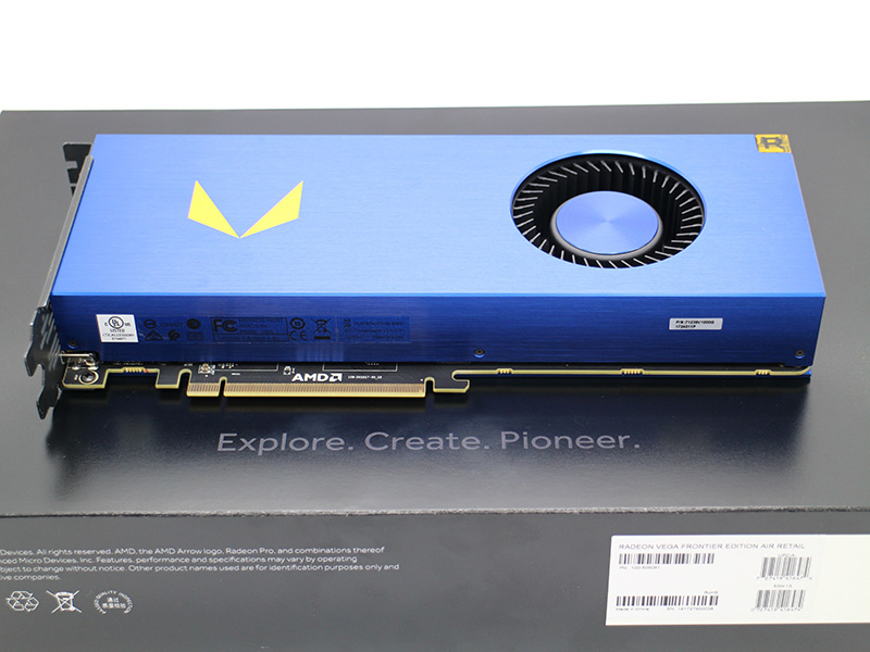 AMD Radeon Vega Frontier Education