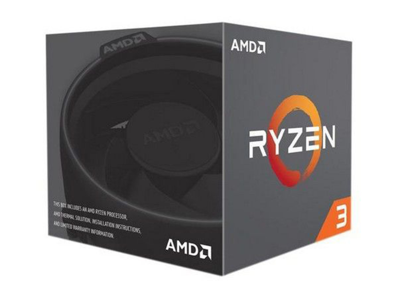 AMD Ryzen 3 1300X背面