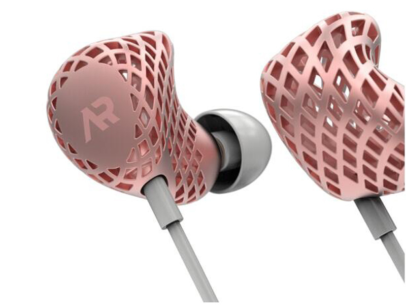 黑格 AR安然线控耳机(玫瑰红色)