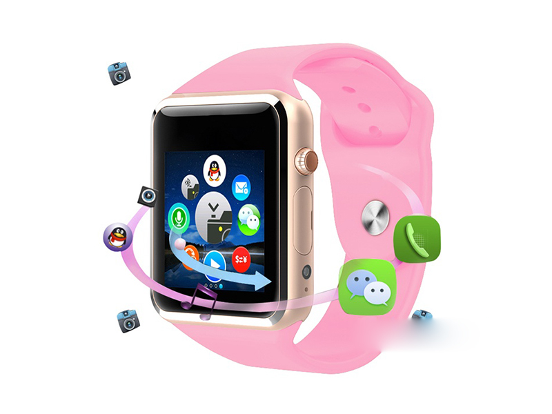 apphome NFC定位手表(粉色) 图片1