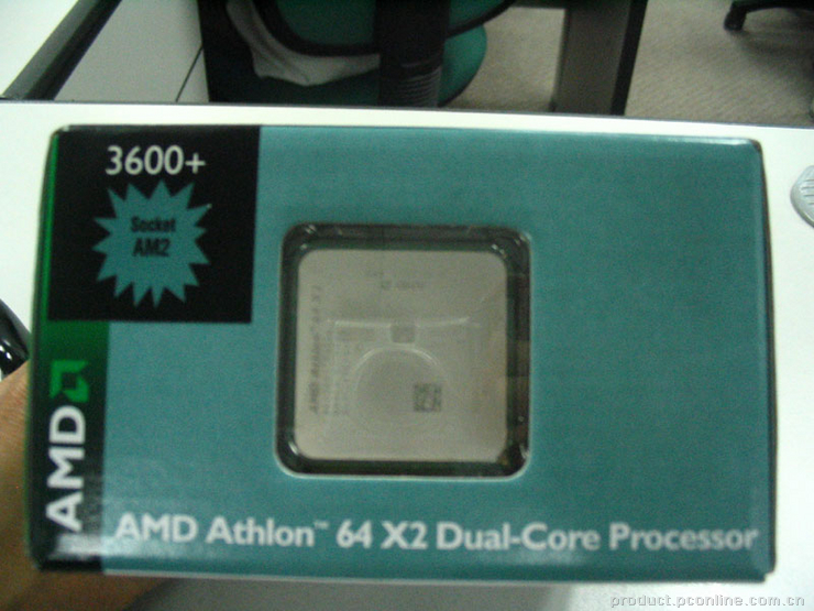 AMD AM2 Athlon 64 X2 3600+(65nm)/盒装