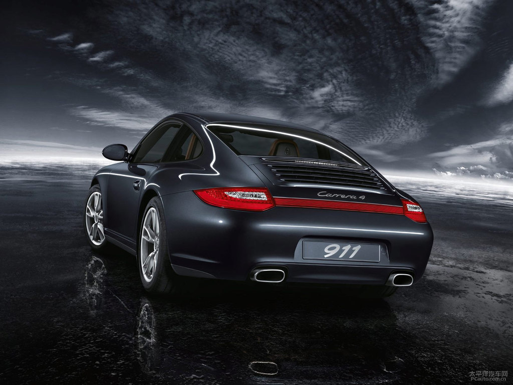 玄武巖黑保時捷911整車外觀外觀圖片