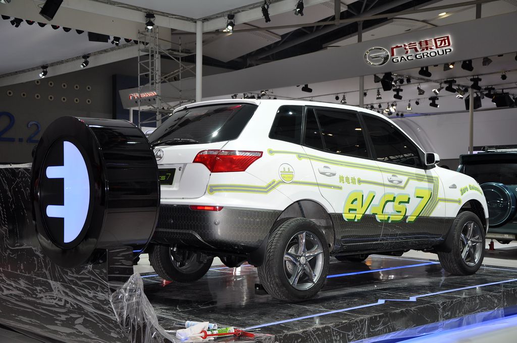 獵豹CS7車展高清大圖
