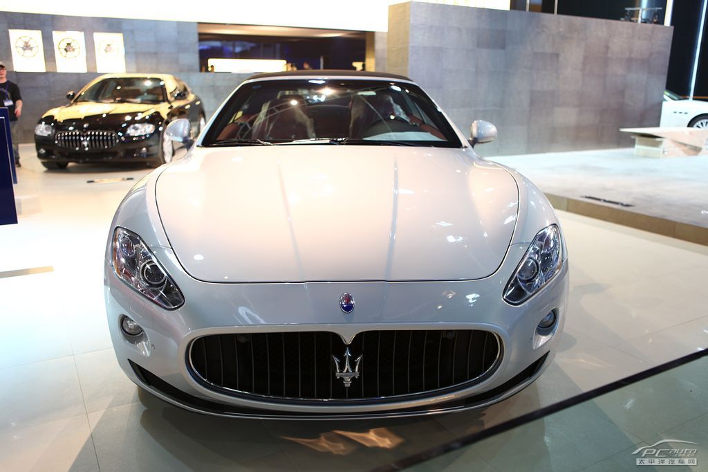 瑪莎拉蒂GranCabrio車展高清大圖