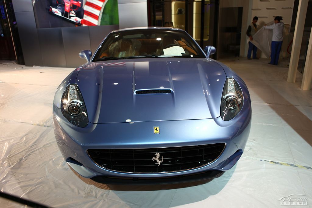法拉利California車展高清大圖