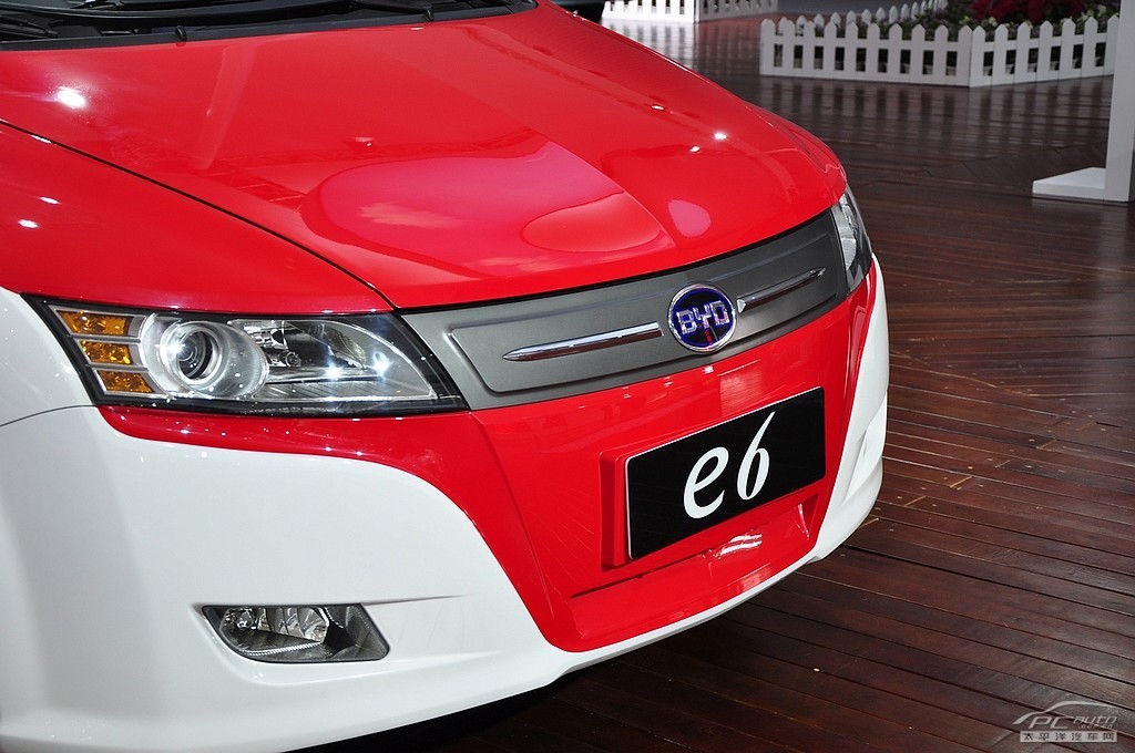 比亞迪e6車展高清大圖
