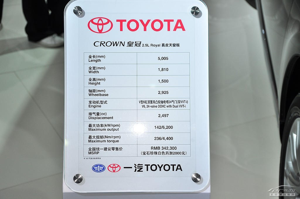 皇冠車展高清大圖