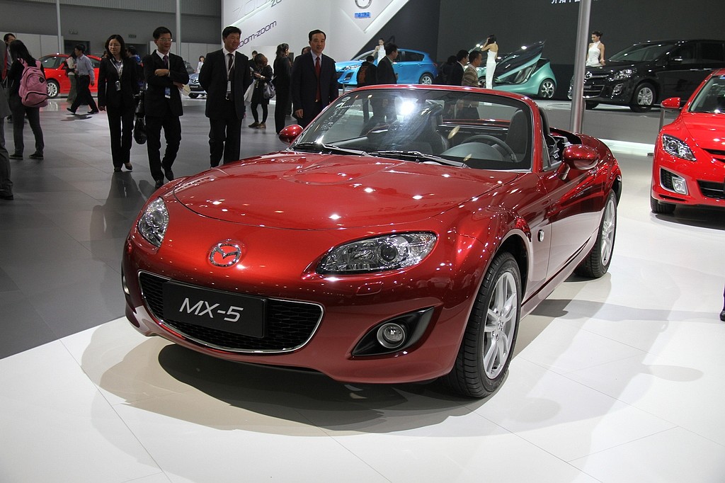 馬自達(dá)MX-5車展高清大圖