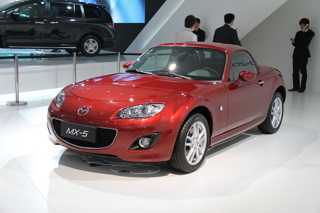 馬自達(dá)MX-5車展高清大圖